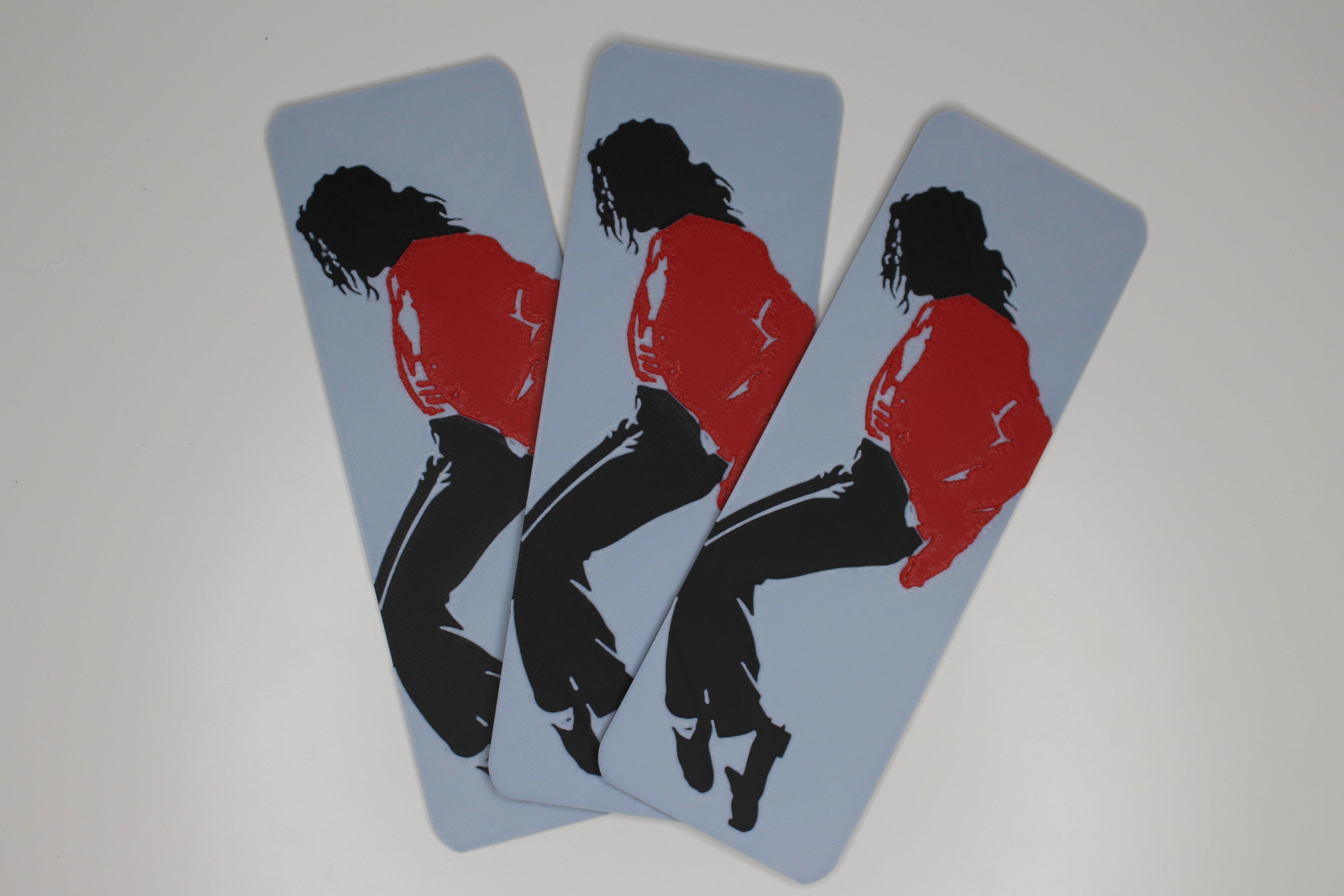 Michael Jackson – 3D Printed Bookmark
