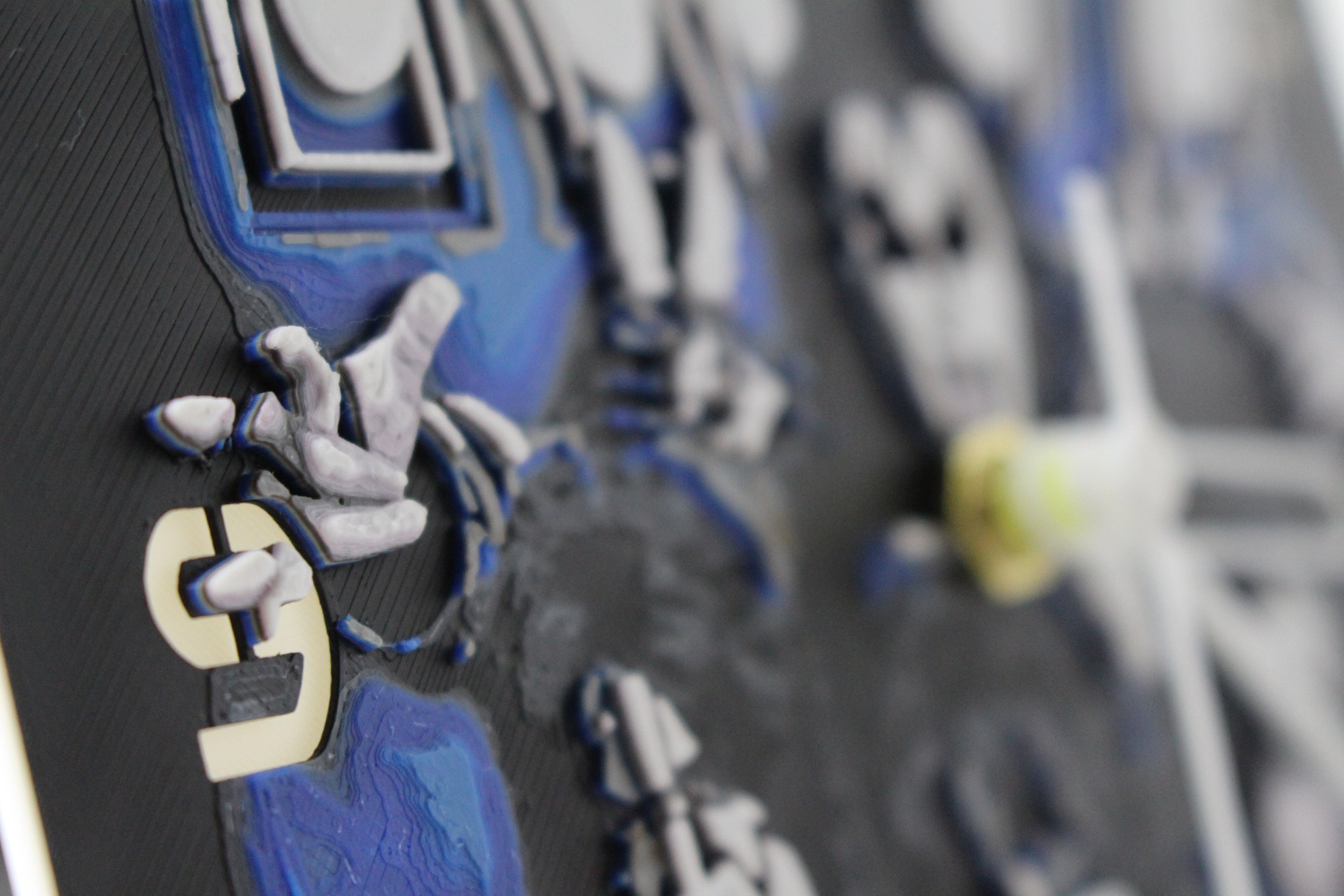 KISS™ Inspired 3D Printed Clock