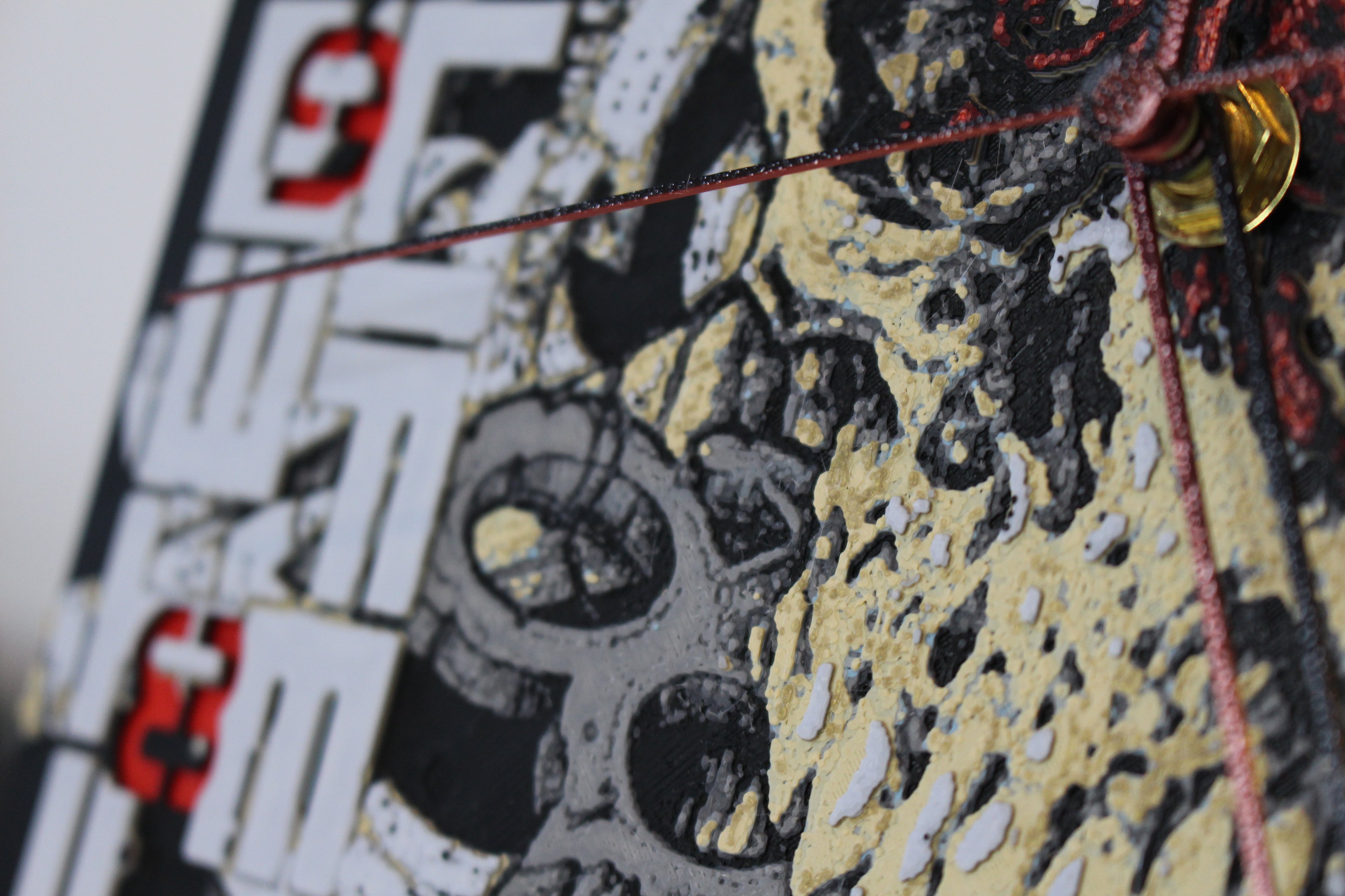 Five Finger Death Punch™ Inspired 3D Printed Clock