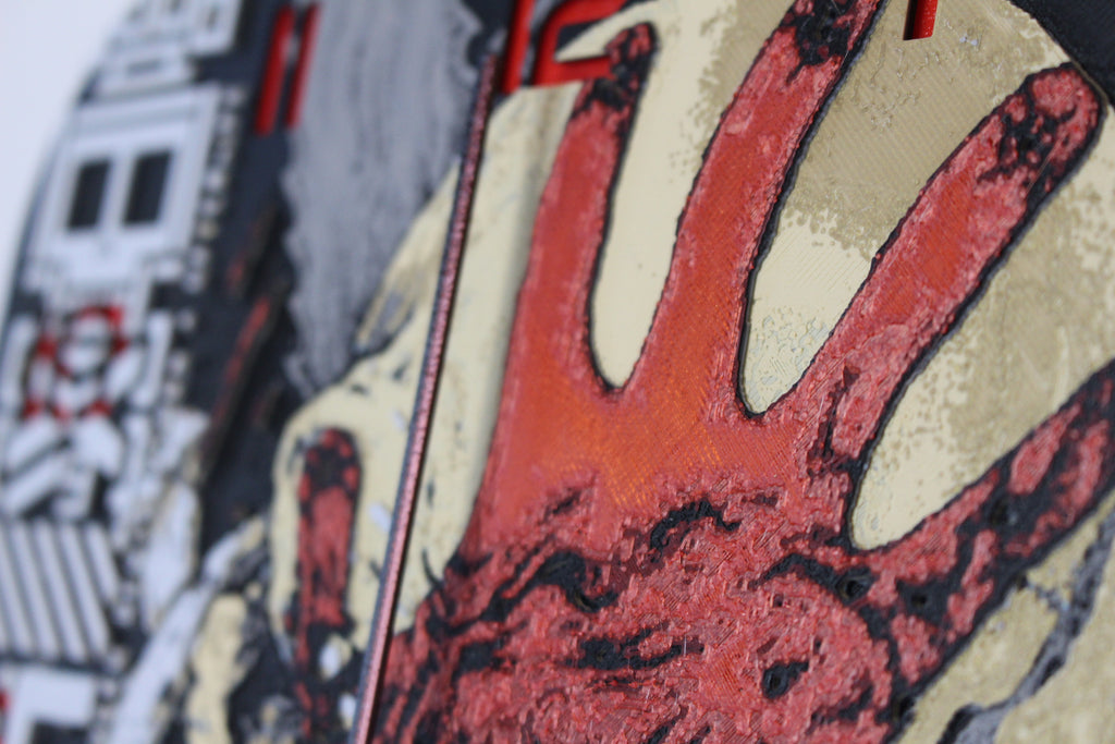 Five Finger Death Punch™ Inspired 3D Printed Clock