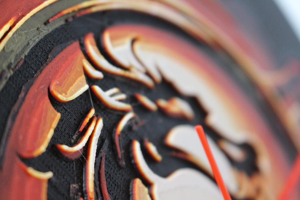 Mortal Kombat Inspired 3D Printed Clock