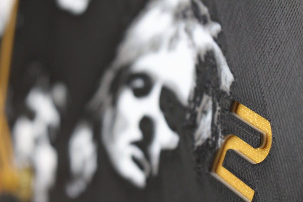 Queen Inspired 3D Printed Clock