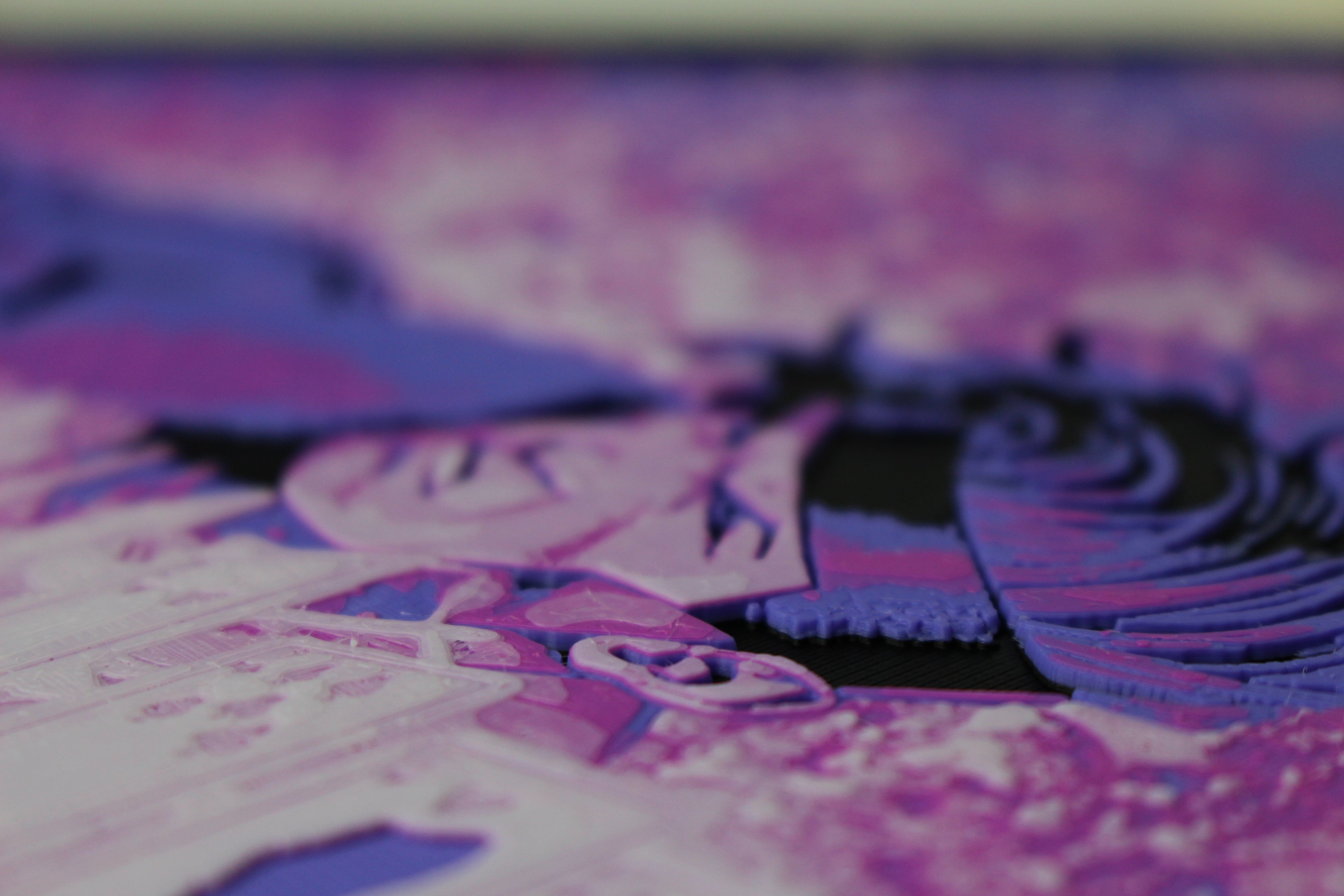 Gambit (X-Men) Inspired Hueforge Wall Art