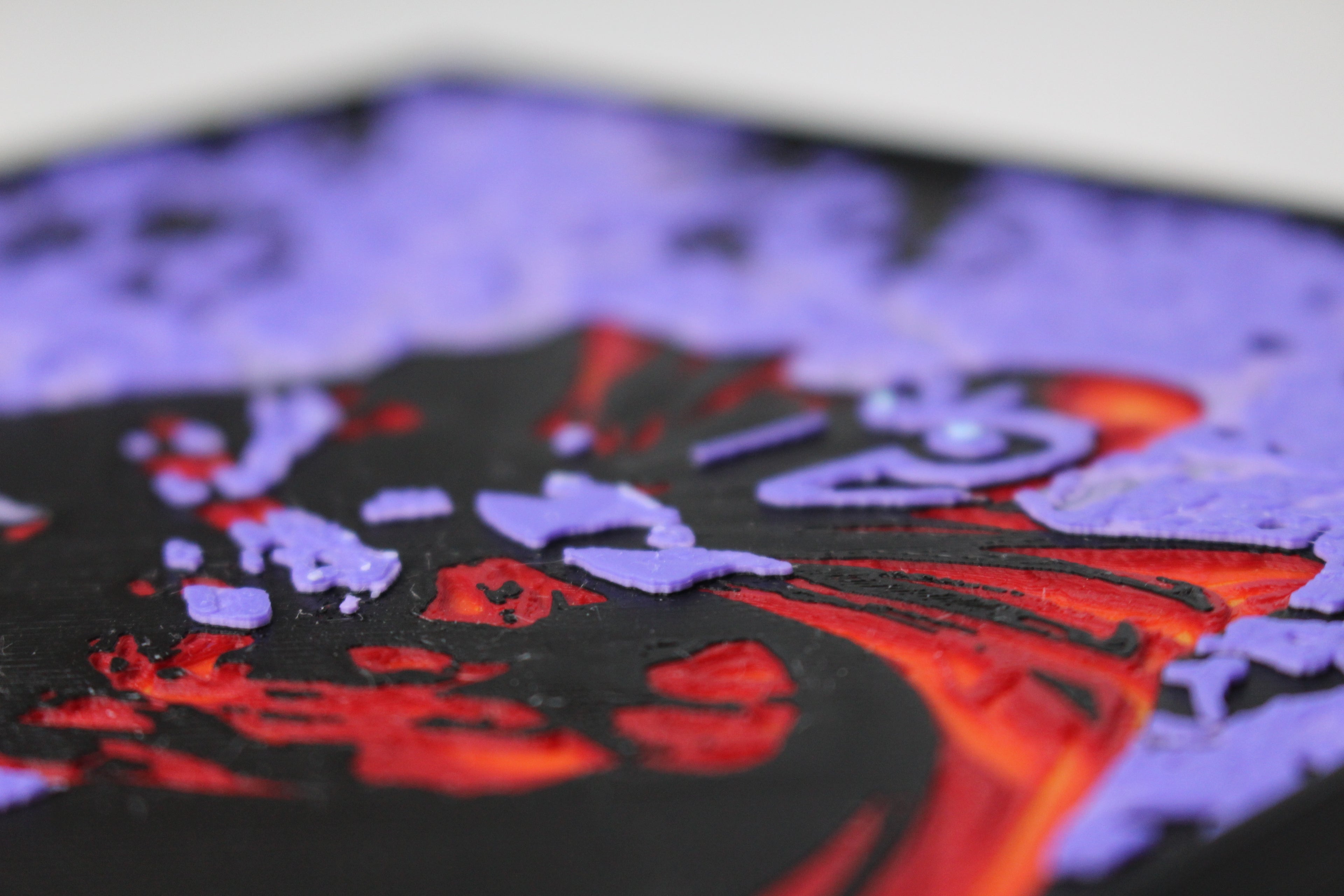 Magneto (X-Men) Inspired Hueforge Wall Art