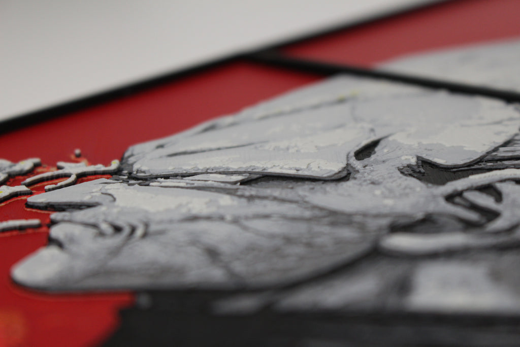 DBZ Vegeta-Inspired MultiForge Wall Art (3-Panel Set)
