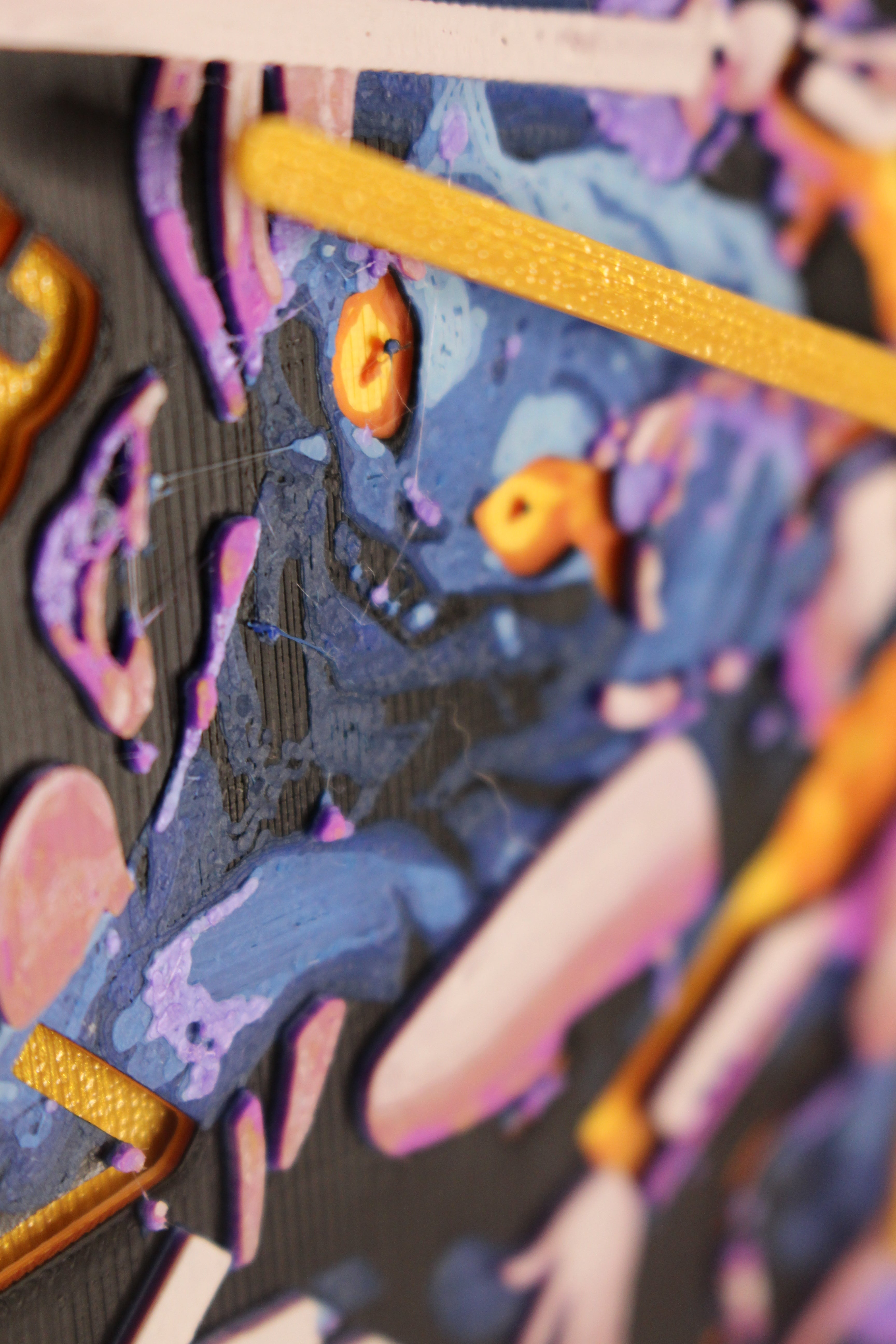 KPOP Demon Hunters 3D Printed Wall Clock