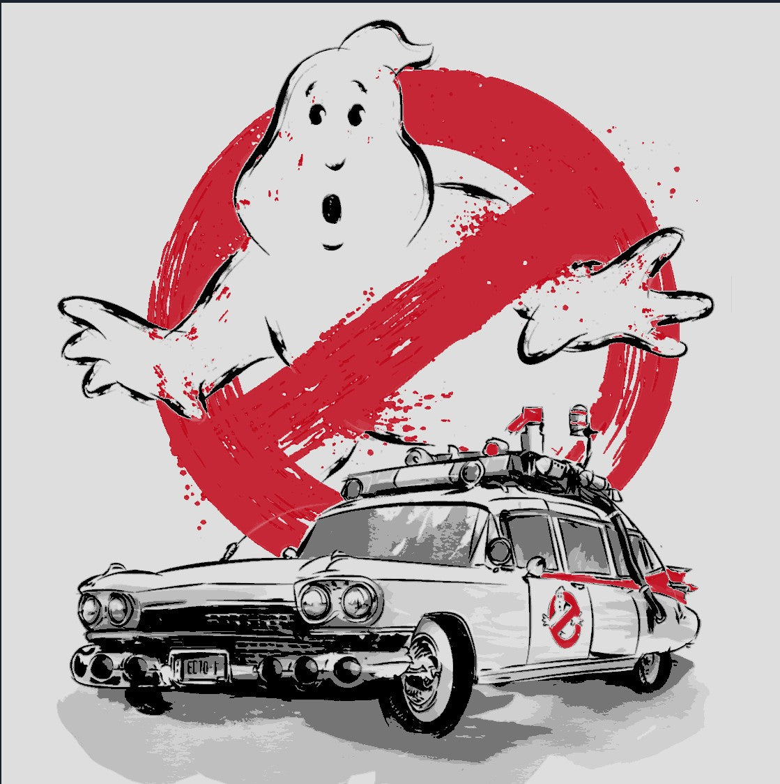 Ghostbusters Hueforge 3D Printed Wall Art