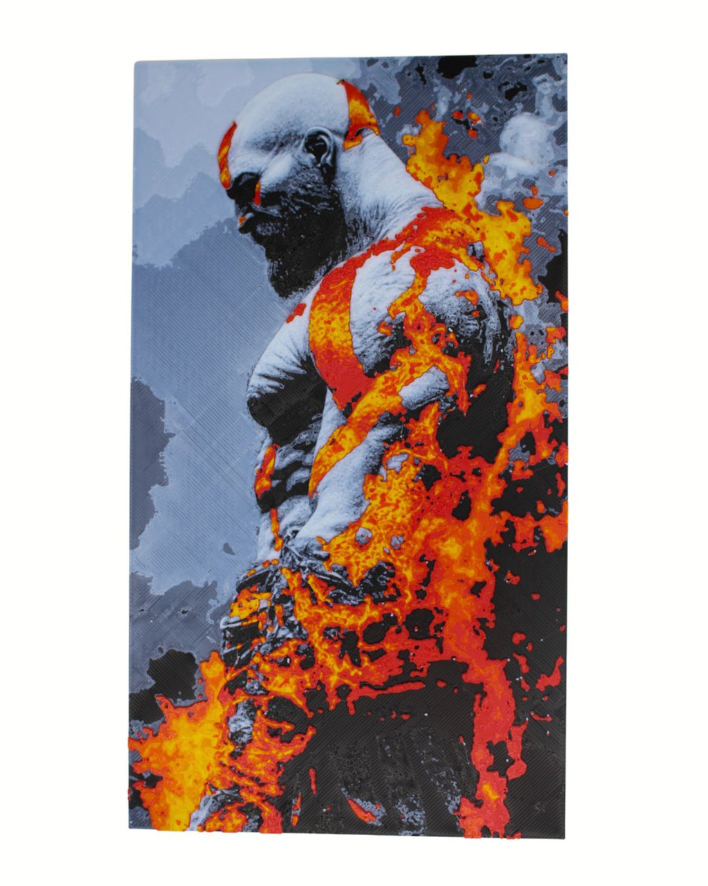 Warrior of the North, Kratos – Mythology-Inspired HueForge 3D Print