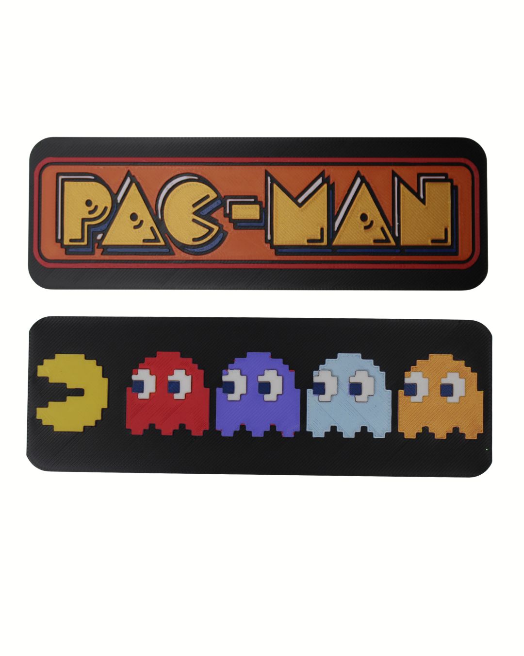 Pacman Inspired 3d Printed Bookmarks